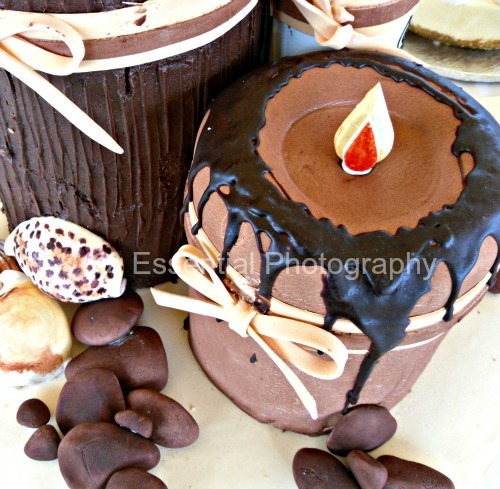 Product picture Unique chocolate candle cake